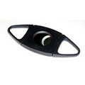 Double Bladed Black Guillotine Style Cigar Cutter